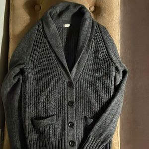 Grey wool blend beautiful sweater